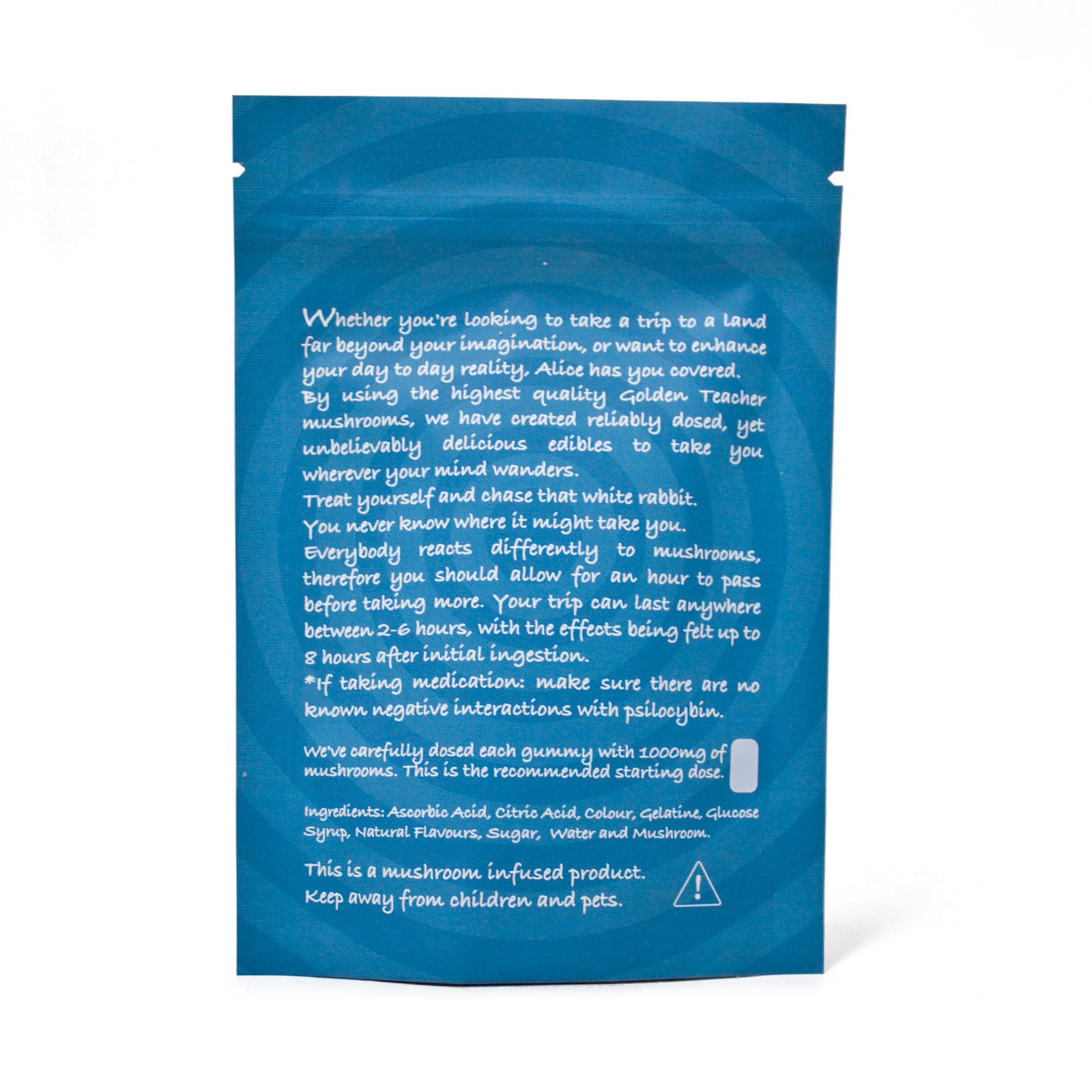 Blue Raspberry Mushroom Gummy - Image 2