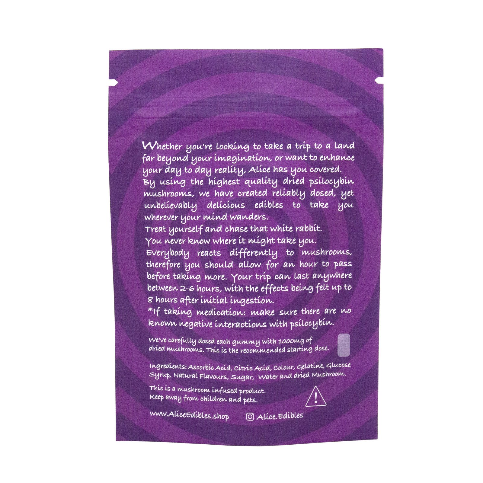 Grape Mushroom Gummy