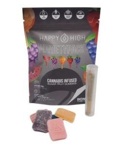 Happy High Cannabis Infused Gummies – Variety Pack
