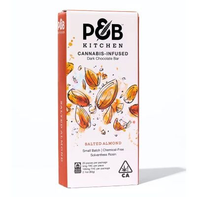 Salted Almond Dark Chocolate Bar (P&B Kitchen)