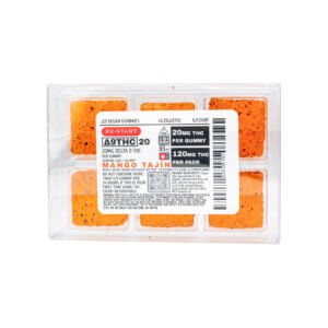 Delta 9 THC 20MG Mango Tajin Gummies 6-ct